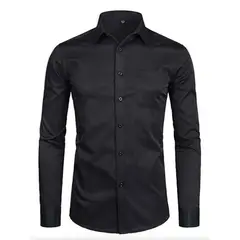 XPRESS RECHARGE - Camisa lisa para hombre
