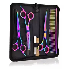 GENERICO - Set Tijeras Barberia Accesorios De Barberia Profesional