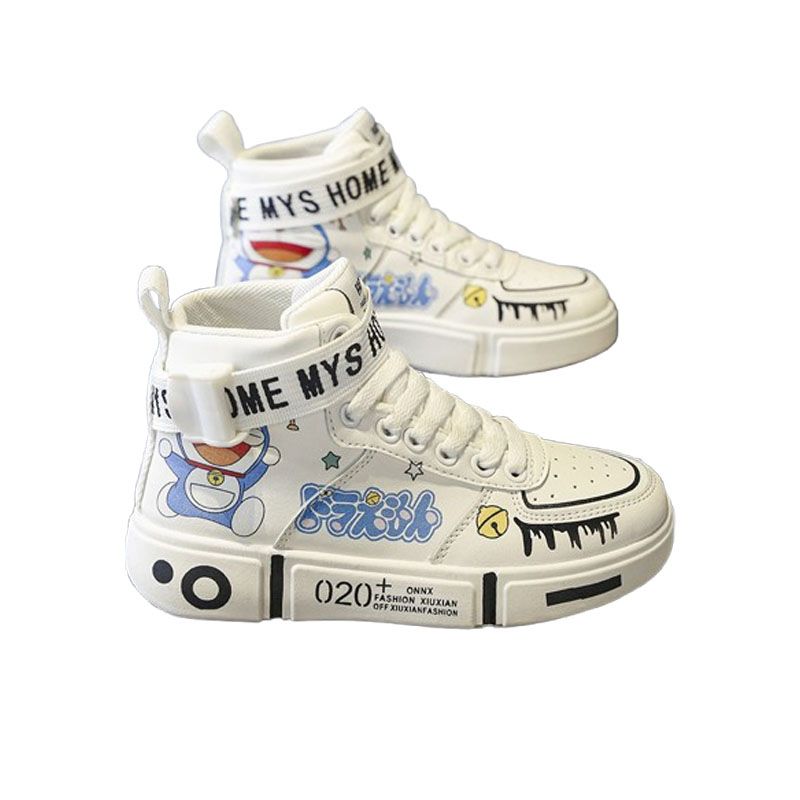 DANWEILE - Zapatillas altas antideslizantes para niños
