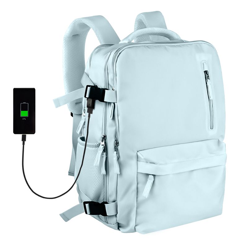 SUPERCENTER - Mochila De Viaje De Gran Capacidad Con Hombros Usb Puerto