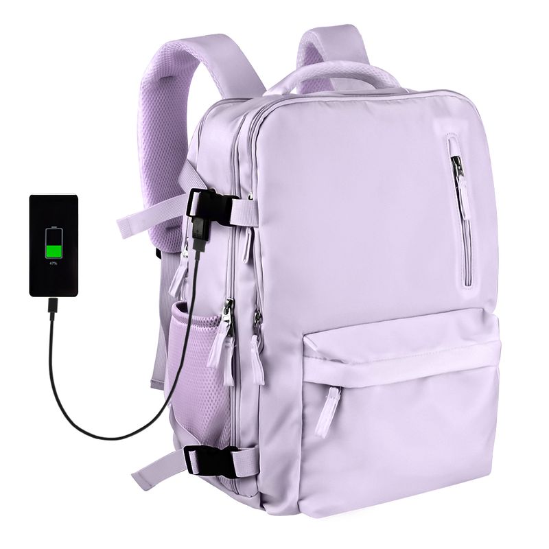 SUPERCENTER - Mochila De Viaje De Gran Capacidad Con Hombros Usb Puerto