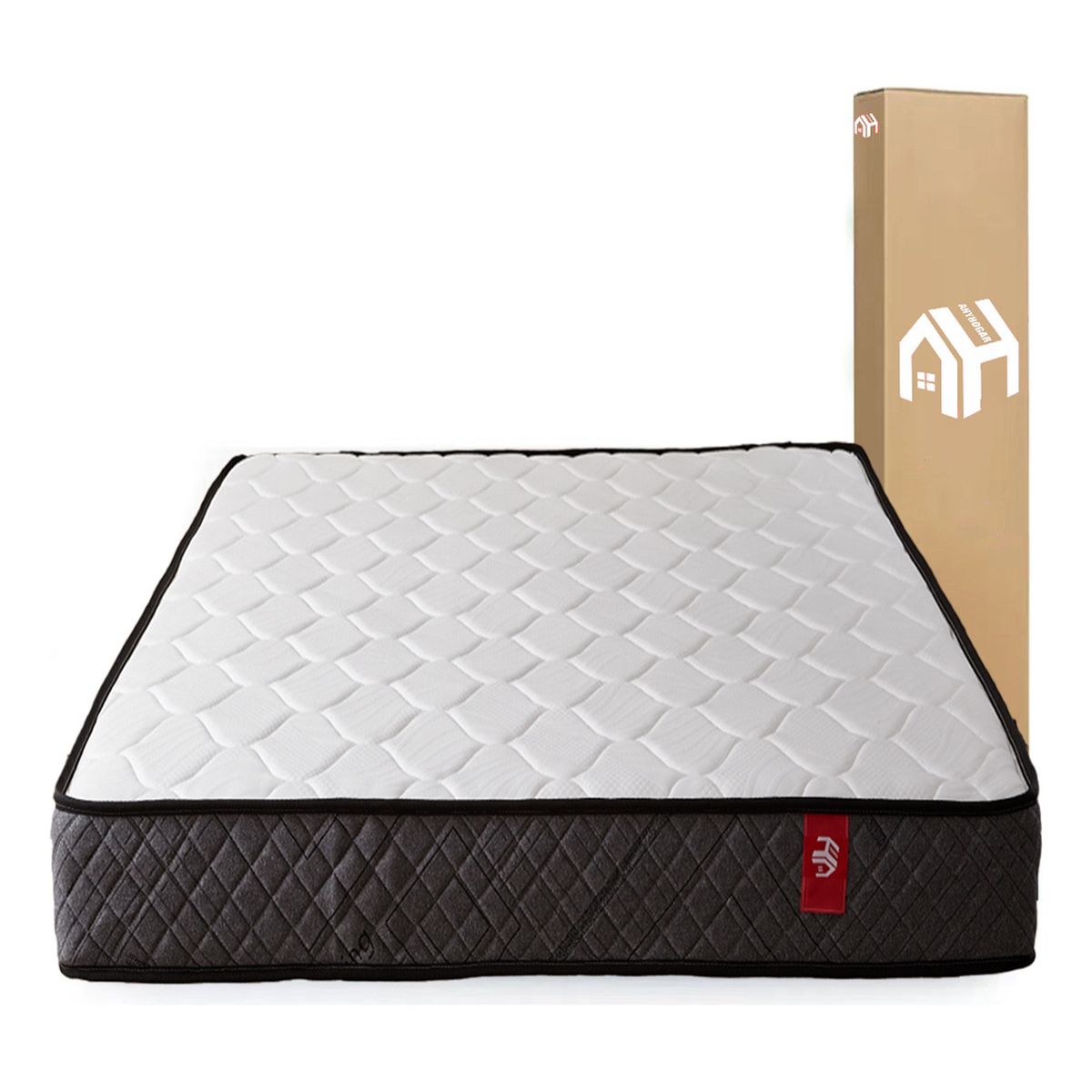 ANYHOGAR - Colchón Individual Caja Muelles Independientes 150x190x20 Cm