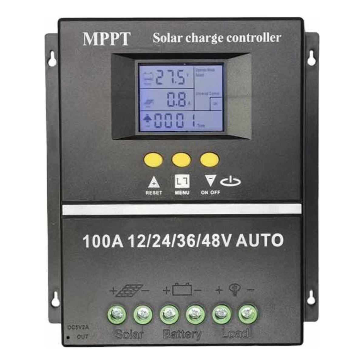 QUICK - Controlador Regulador Carga Solar 12243648 Vol 100 A