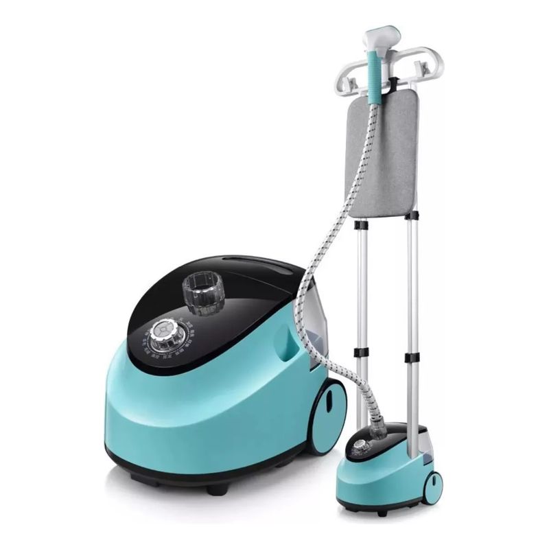 METEX - Planchas A Vapor Vertical 2 Celeste 200w Domestico