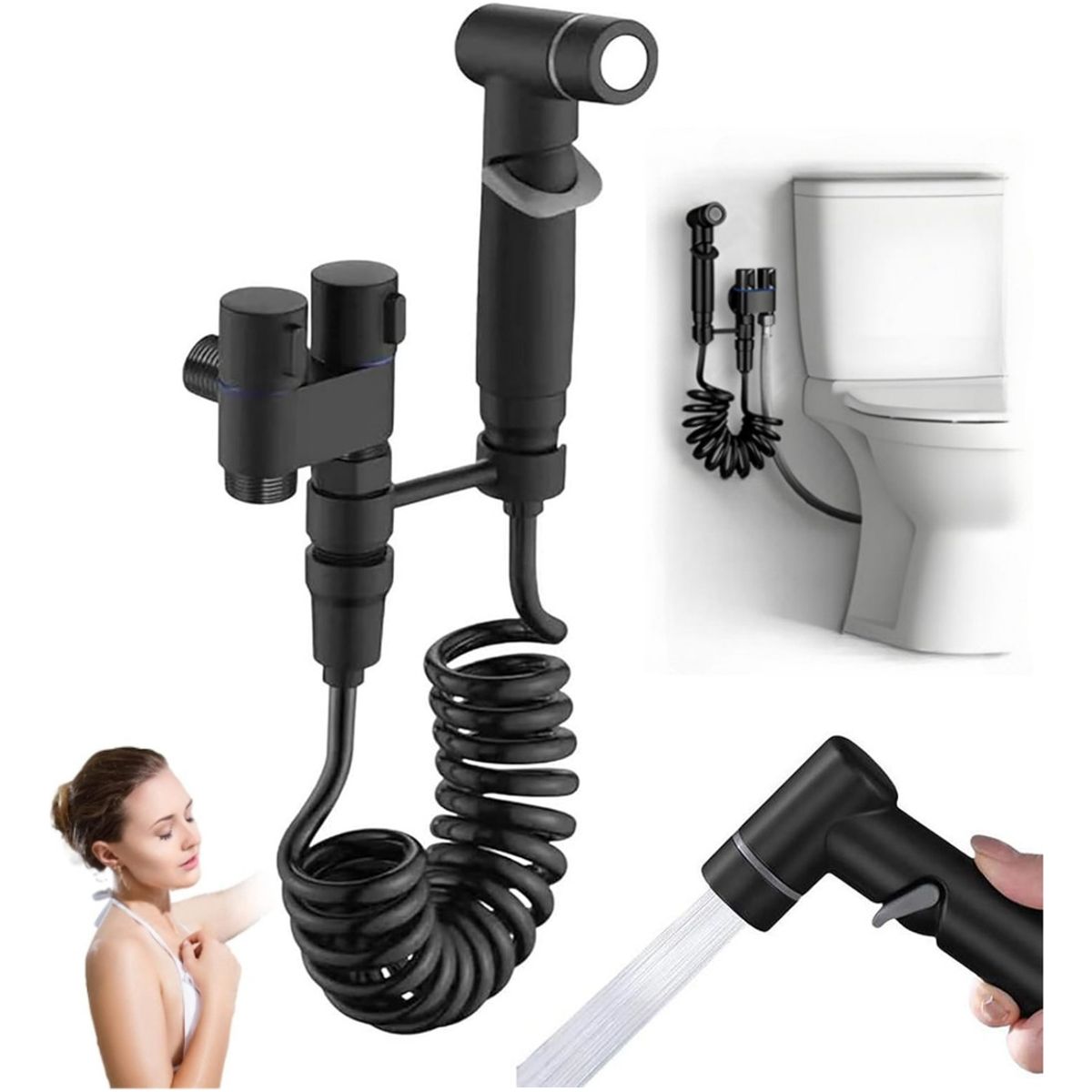 LABALAOS - Ducha Bidet Acero Inoxidable Baño Wc Inodoro Durable