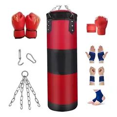 EASY FIT - Guantes De Boxeo + Juego De Ejercicios Con Sacos De Arena