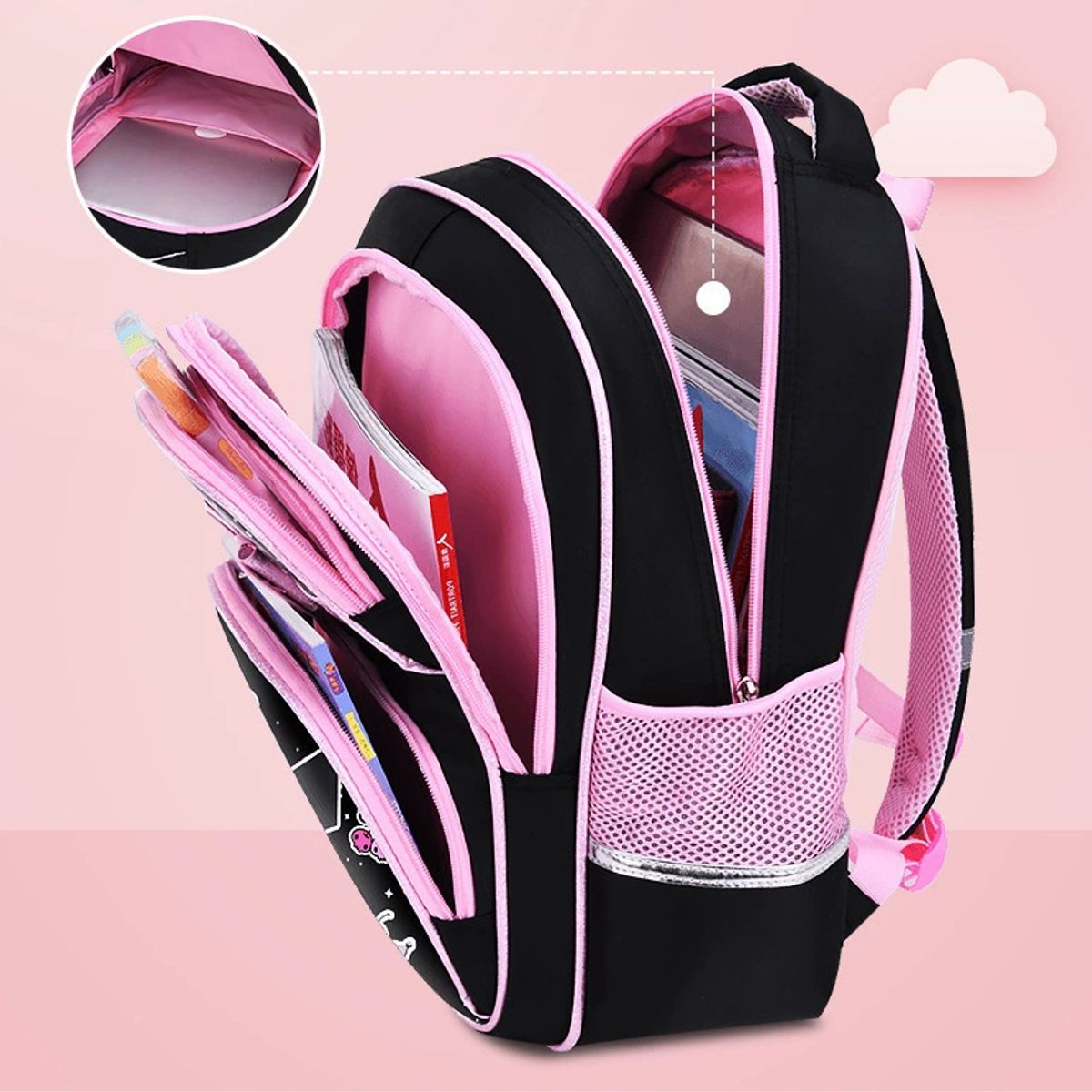 TIOZONEY - Mochila Kuromi