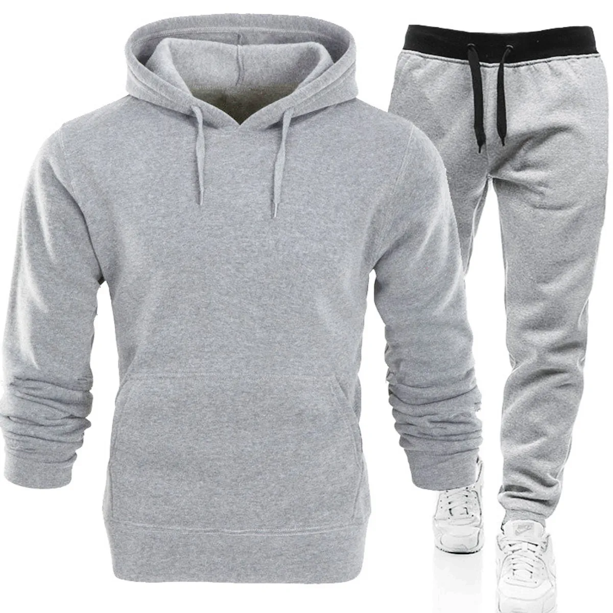 TIOZONEY - 2pcs Traje de invierno para hombres