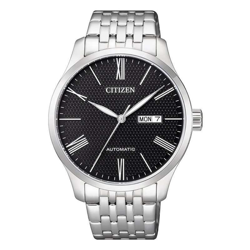 CITIZEN - Reloj Citizen Automatic NH8350-59E Acero Esfera Negra Hombre