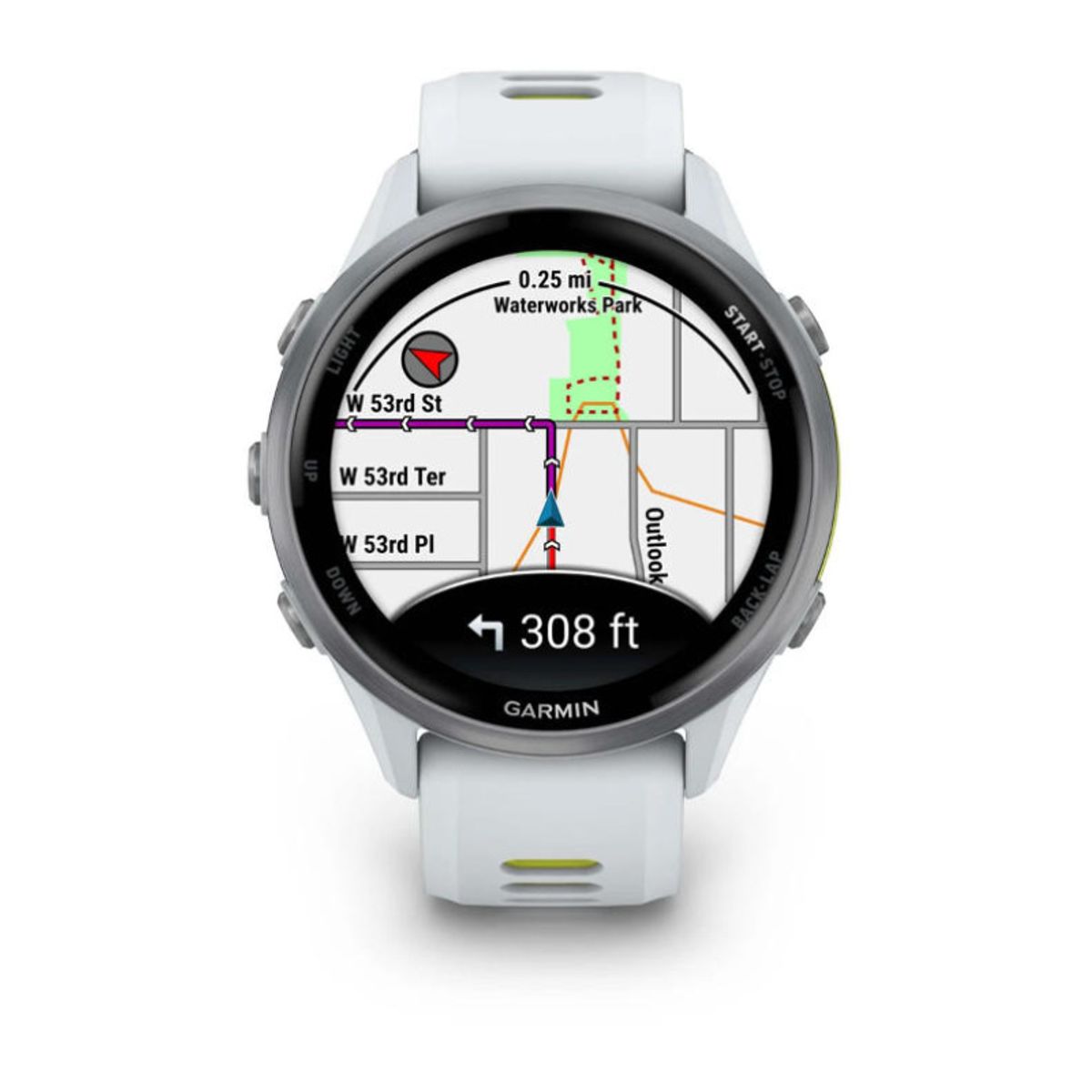 GARMIN - Garmin Forerunner 970 Running Smartwatch Blanco