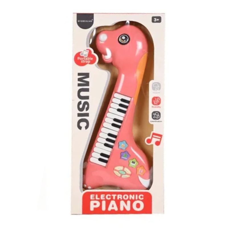 GENERICO - Mini Teclado Piano Musical Dinosaurio Interactivo para Niños