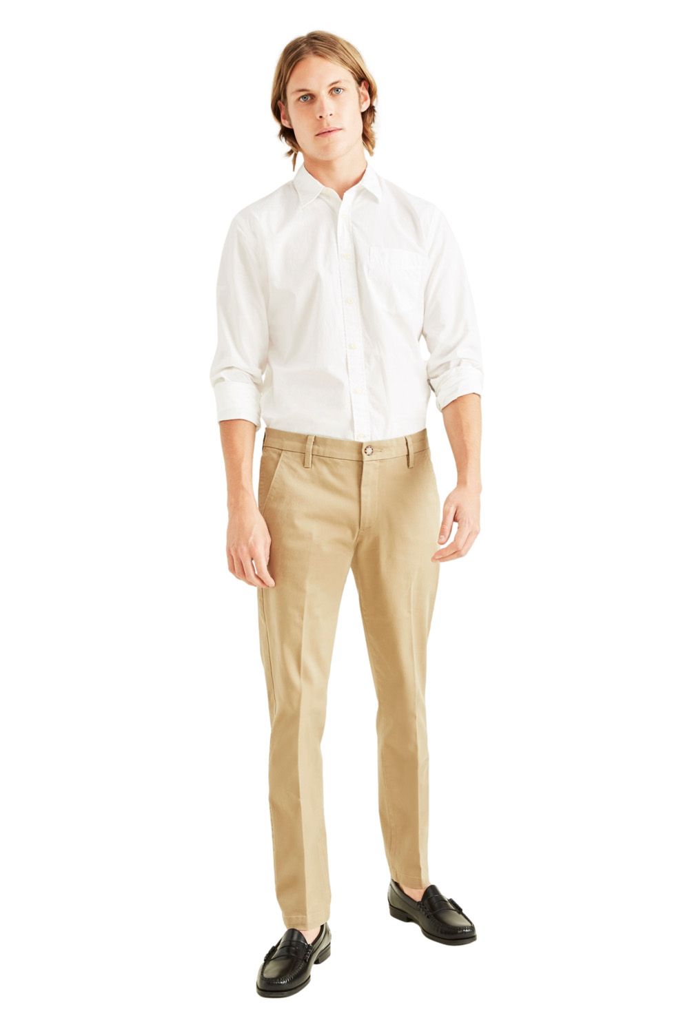 DOCKERS - Pantalón Slim Fit Algodón Hombre Dockers