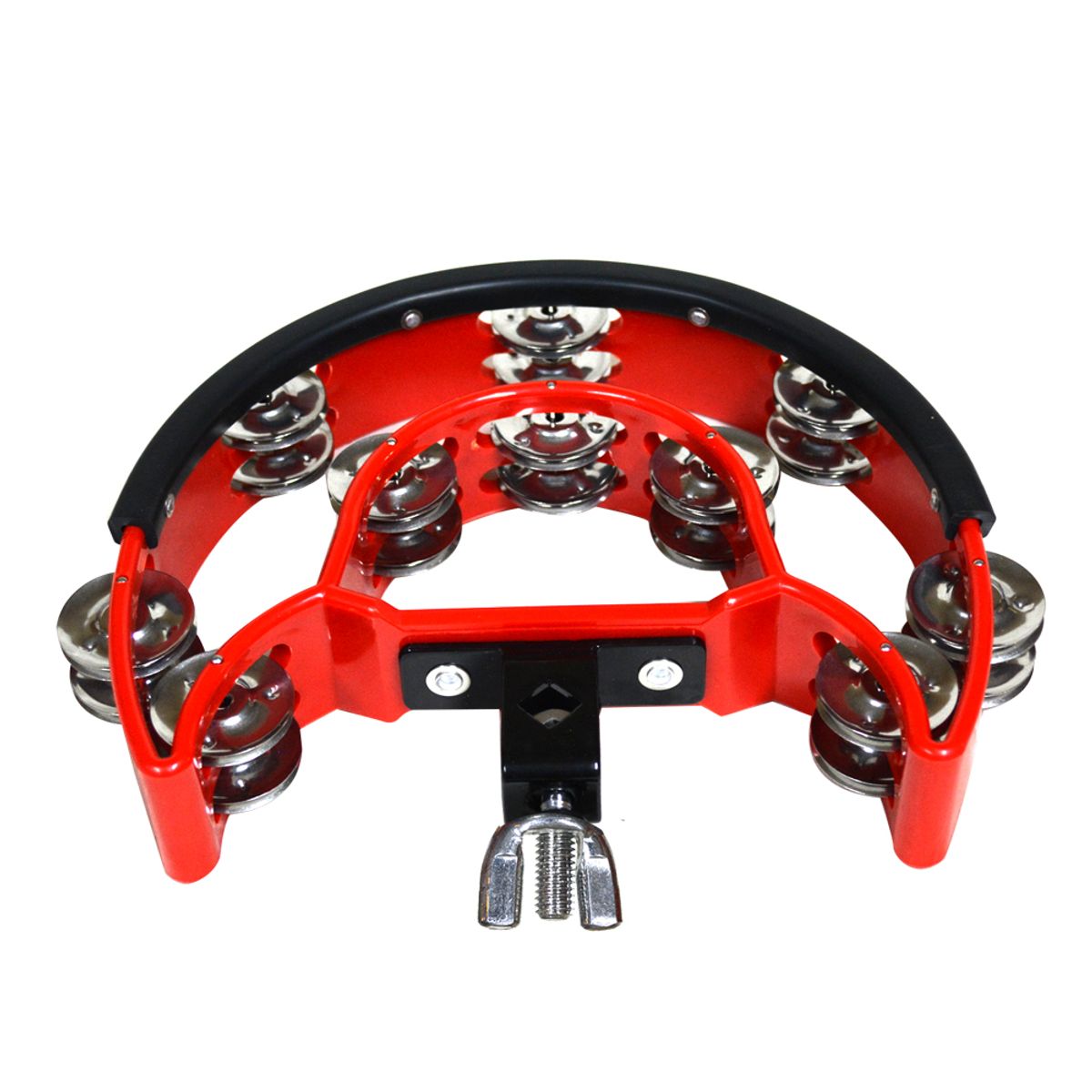 RMX - PANDERO ROJO DOBLE PARA BATERIA PDB-60R RMX