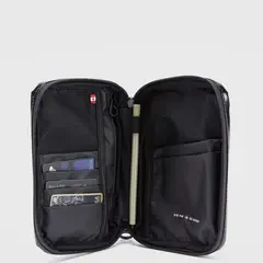 BUBBA - Porta Pasaportes Travel Ripstop Black Essentials