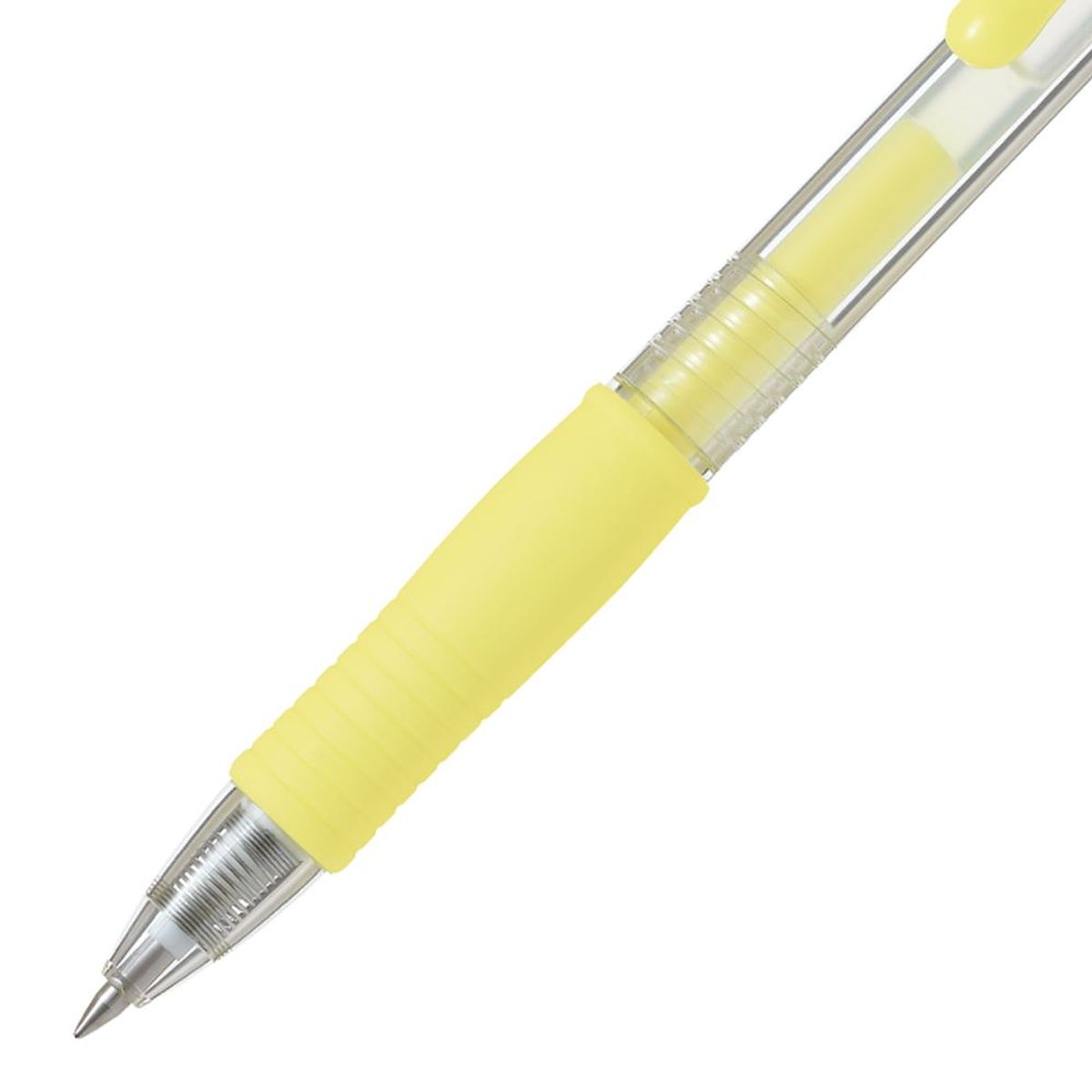 PILOT - 12 un. Lápiz Gel G-2 0.7 mm. Amarillo Pastel