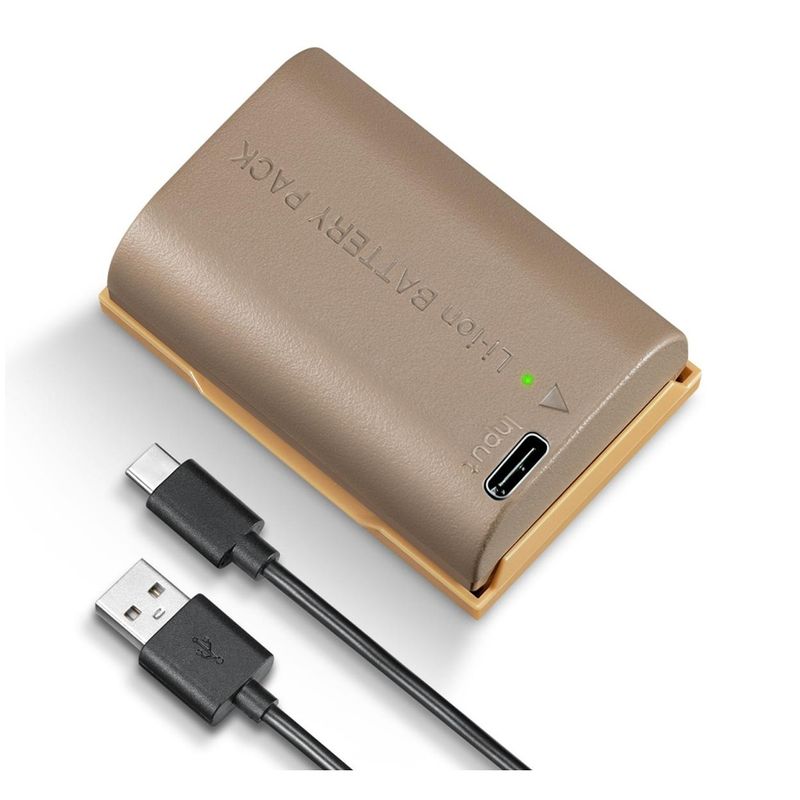 GENERICO - BATERÍA USB-C KF CONCEPT LP-E6NH CANON 2250 MAH