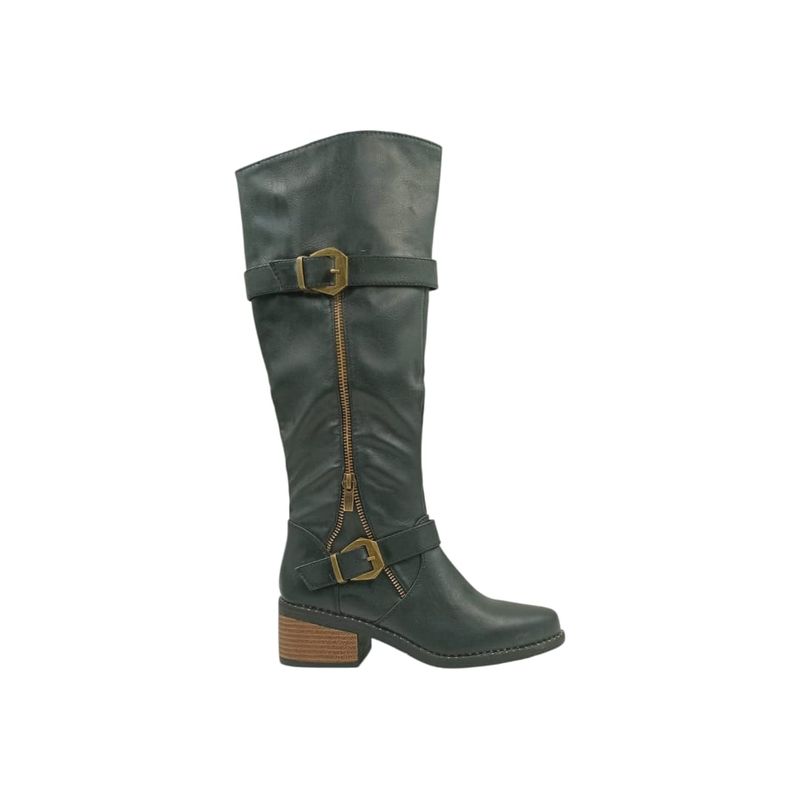 HERIEL - Bota Negra Baja Mujer
