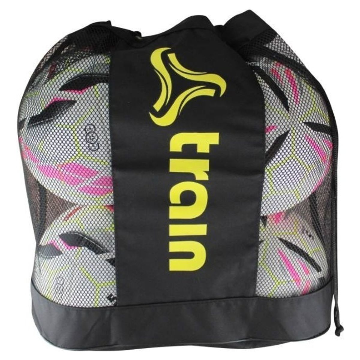 TRAIN - Bolso Balonero Deportivo Traslado De Balones 5 Unids Train