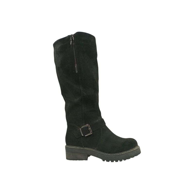 HERIEL - Bota Negra Baja Mujer