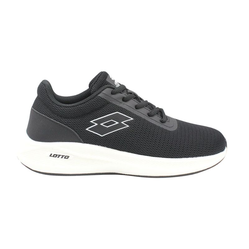LOTTO - Zapatilla Running Hombre Lotto - Challenge I Negro Blanco