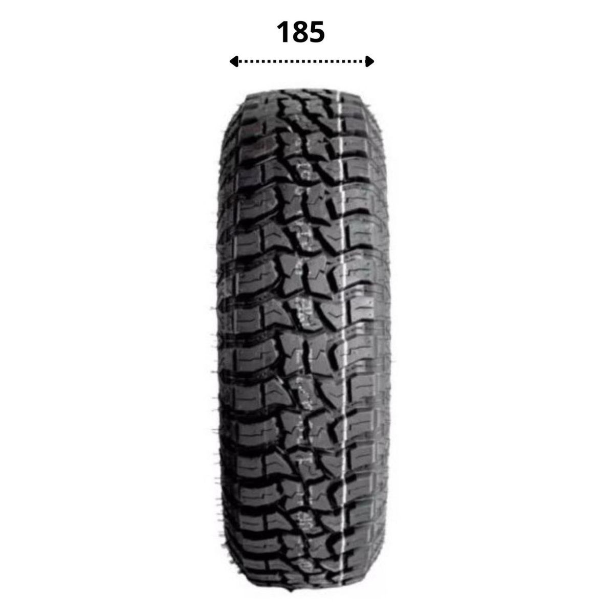 GENERICO - Neumático 185R14 MAX TERRAIN M/T Sumaxx LTR