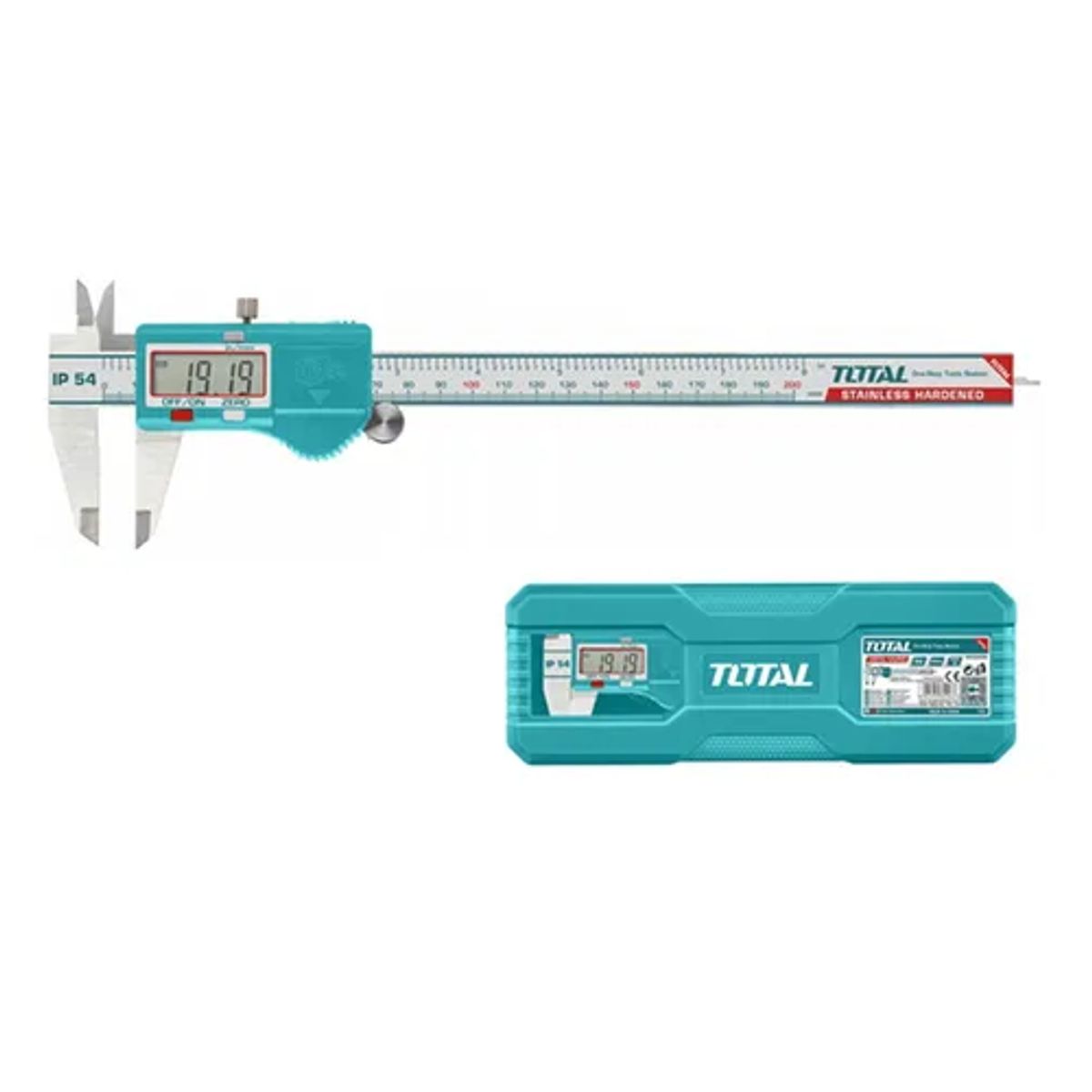 TOTAL TOOLS - Pie De Metro Vernier Digital 200mm Total Tmt322006