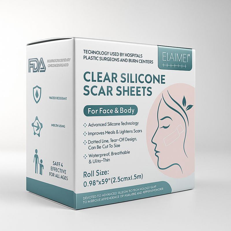 GENERICO - Parche de silicona para cicatrices de Rostro y Cuerpo