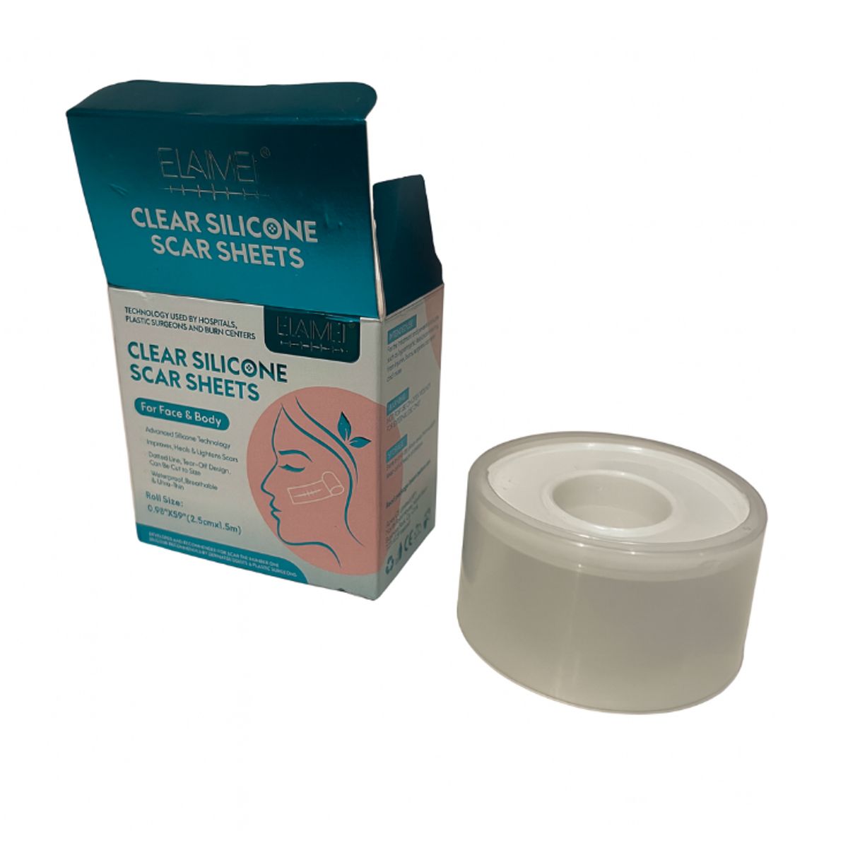 GENERICO - Parche de silicona para cicatrices de Rostro y Cuerpo