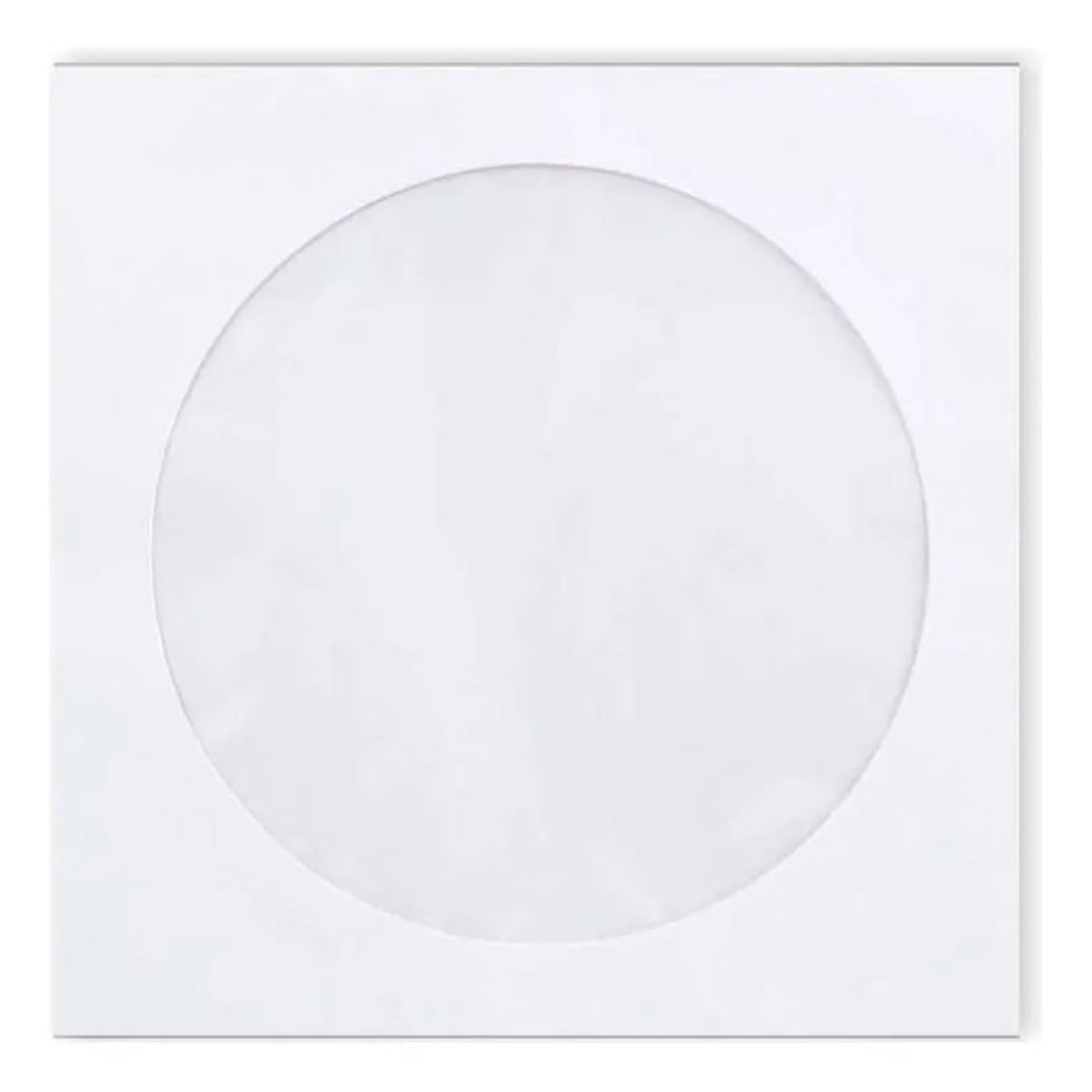 GENERICO - Sobres De Papel Para DVD, CD, Blu-ray Pack 100 Unidades Con Ventana