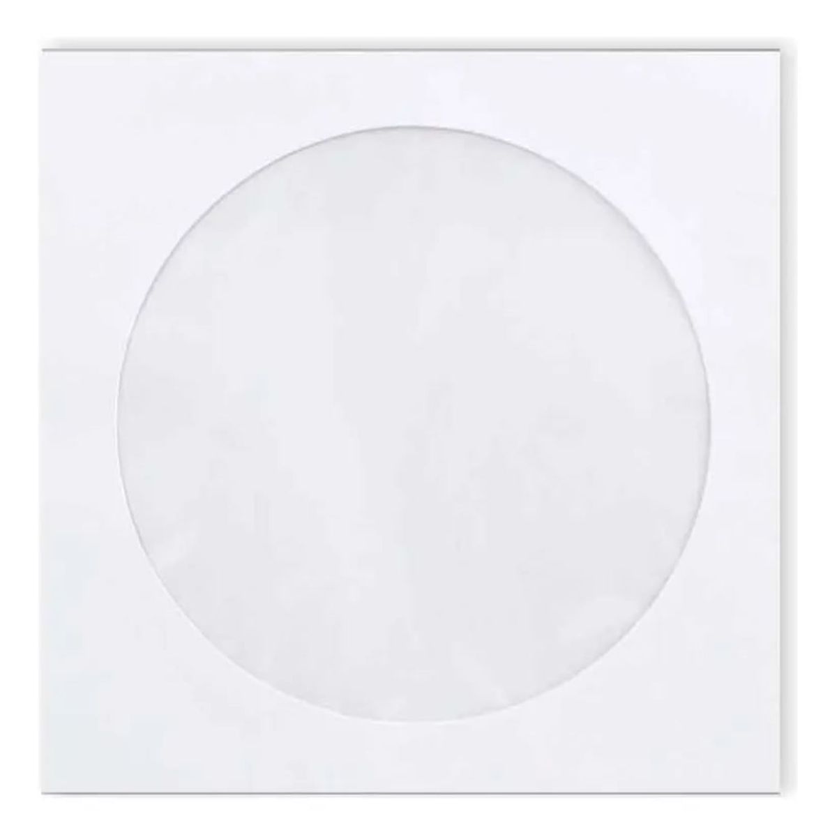 GENERICO - Sobres De Papel Para DVD, CD, Blu-ray Pack 100 Unidades Con Ventana