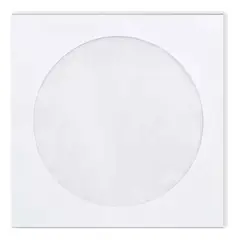 GENERICO - Sobres De Papel Para DVD, CD, Blu-ray Pack 100 Unidades Con Ventana