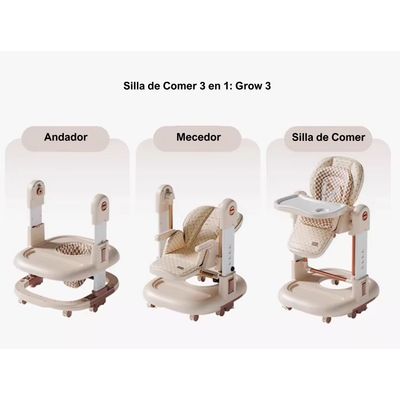 Imagen 2 del producto Silla de Comer Grow 3 Grey