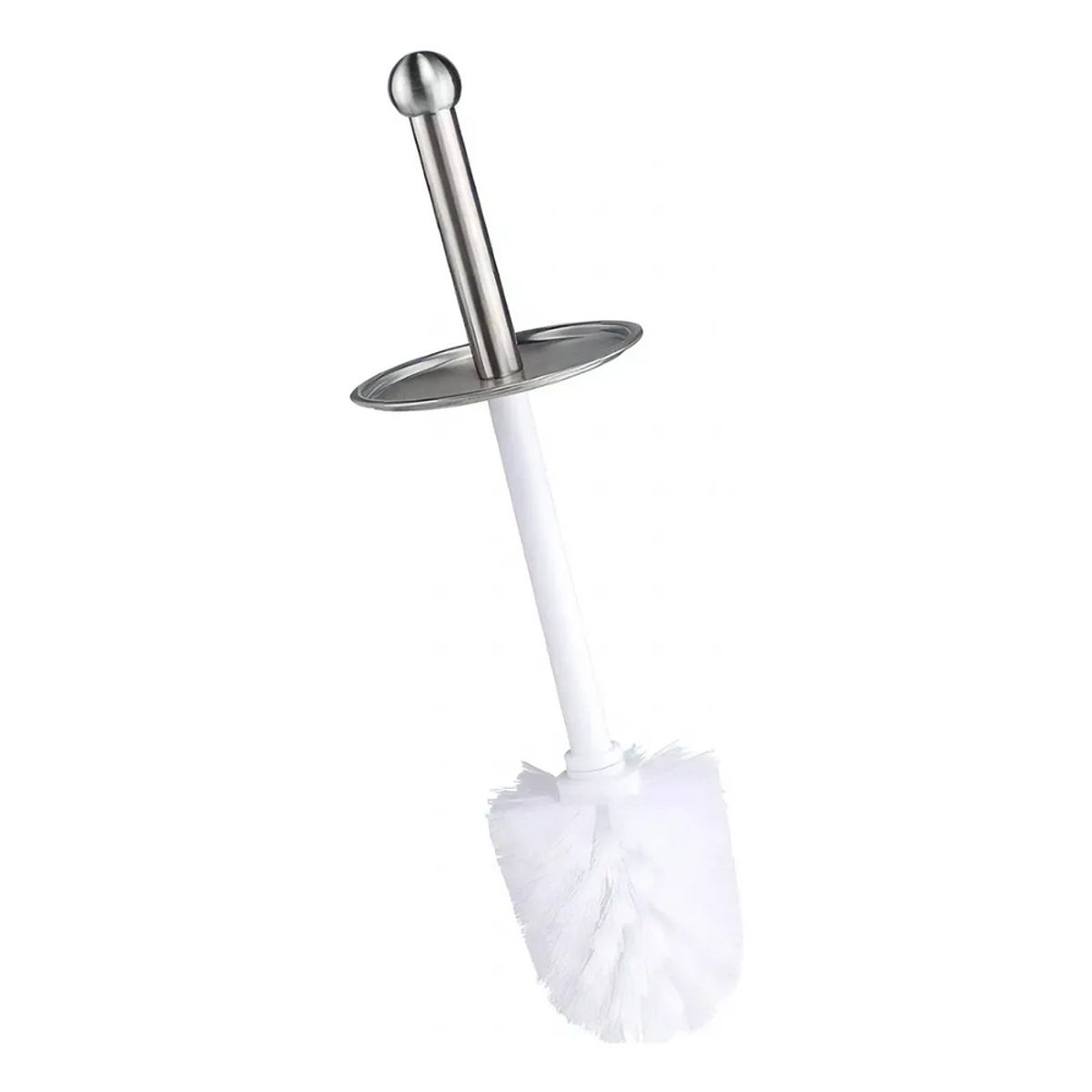 GENERICO - Escobilla de Baño Cepillo con Soporte de Acero Inoxidable