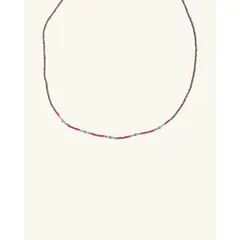 ZAZU - Choker Aki con Mostacillas de Plata