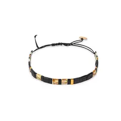 ZAZU - Pulsera Fita Negra Picasso