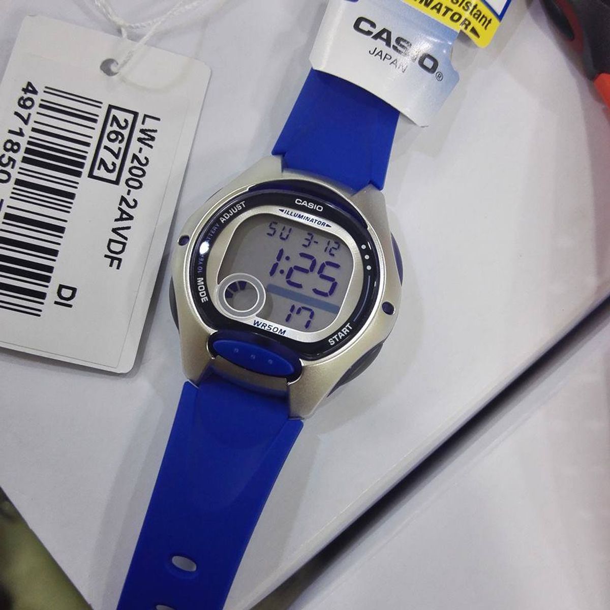 CASIO - RELOJ CASIO LW200-2A PARA NIÑO DIGITAL DEPORTIVO