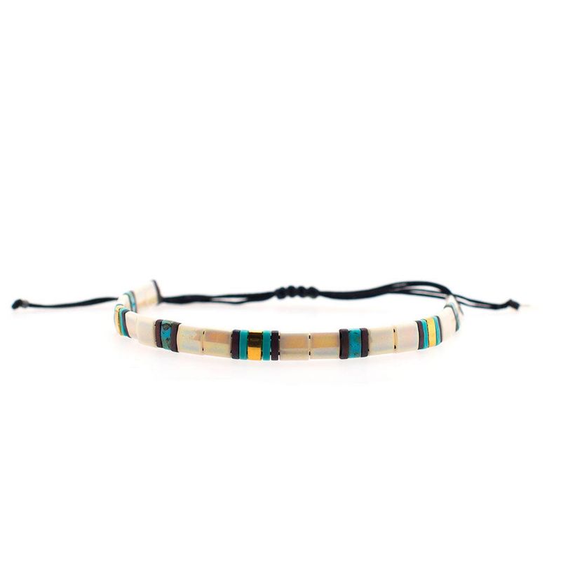 ZAZU - Fita Beige, Burdeo y Dorado