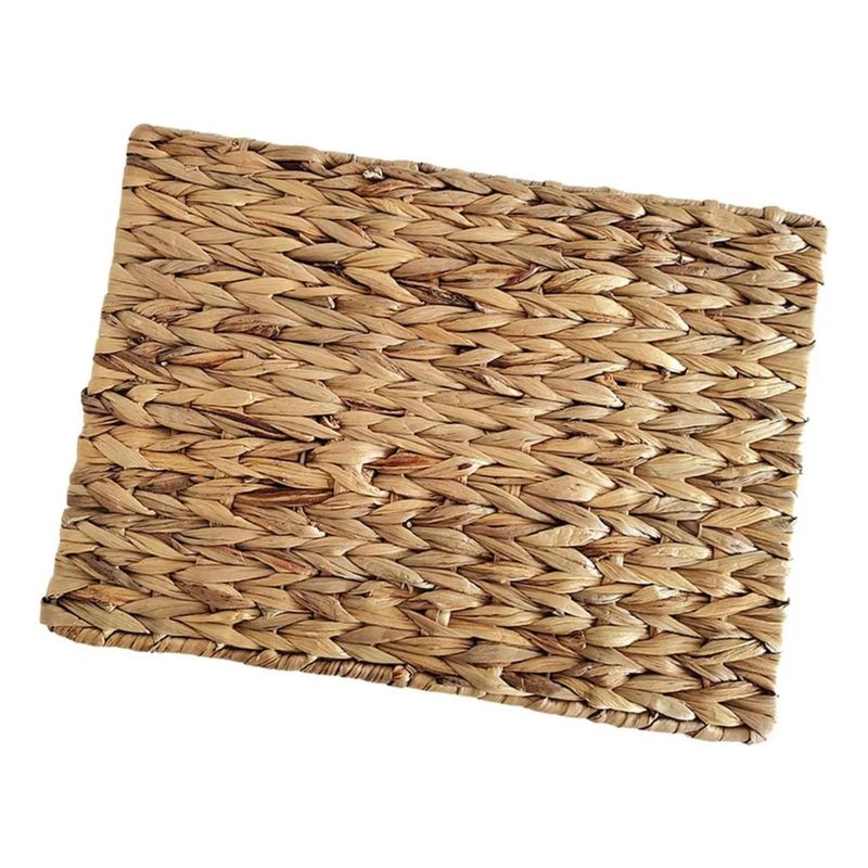 GENERICO - Individual De Mesa Ratán Rustico Salvamanteles X6