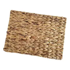 GENERICO - Individual De Mesa Ratán Rustico Salvamanteles X6