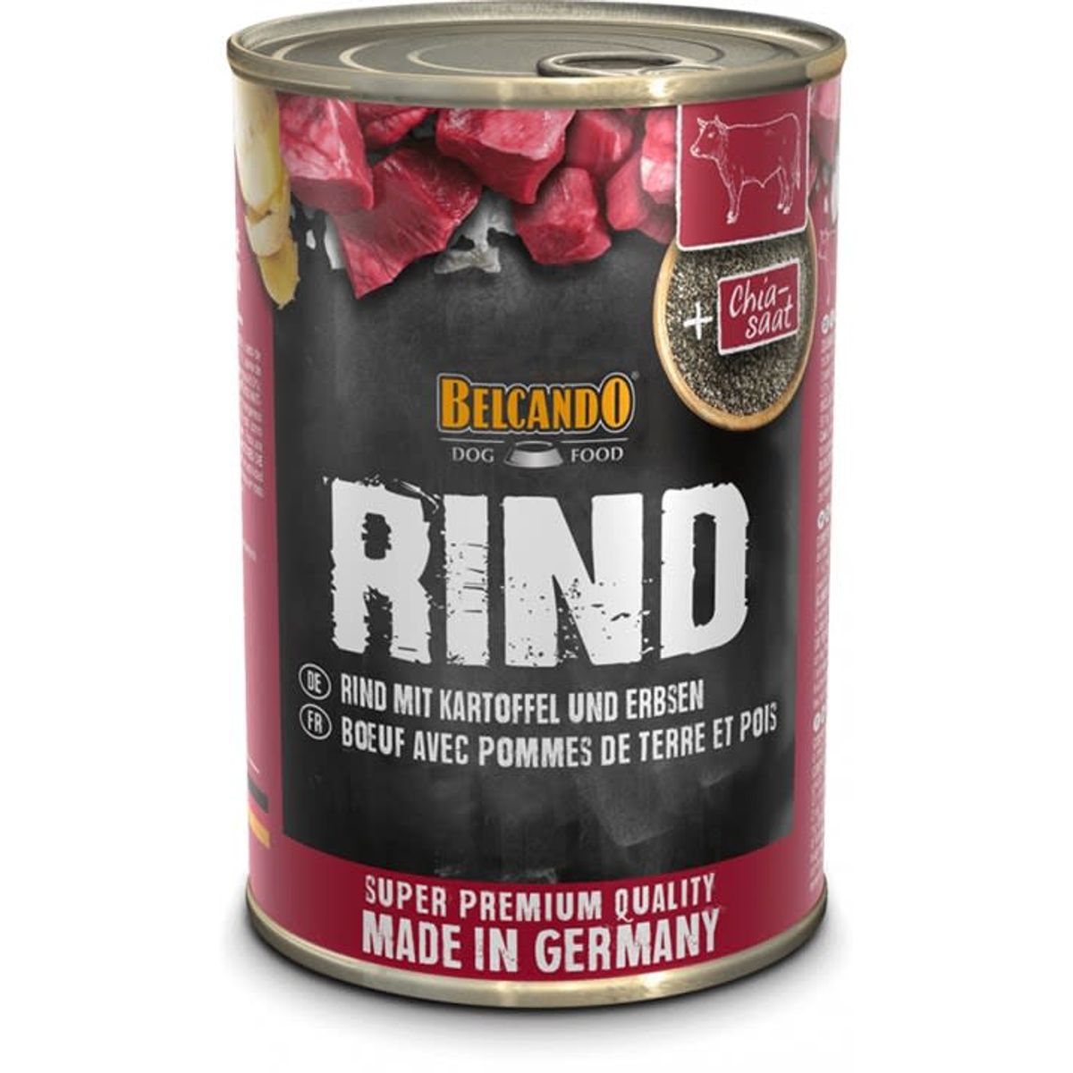 BELCANDO - Alimento Lata Belcando Ternera Patata Guisantes Perro 400Gr