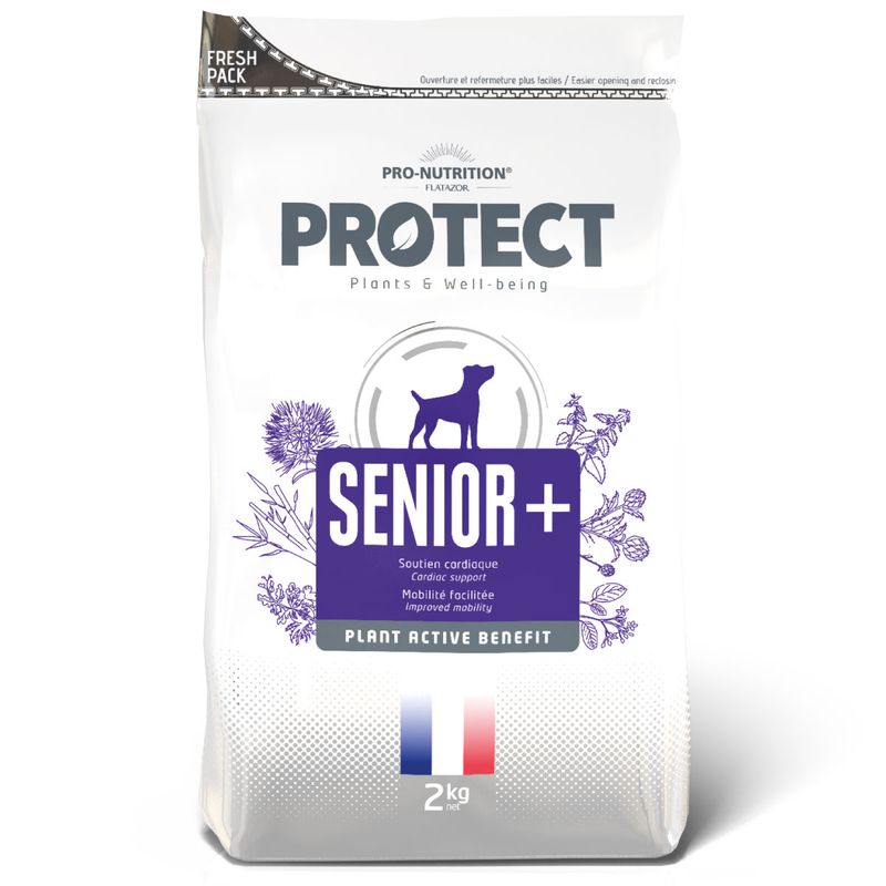 PRO NUTRITION FLATAZOR - Protect Alimento Premium Senior+ Canino 2kg