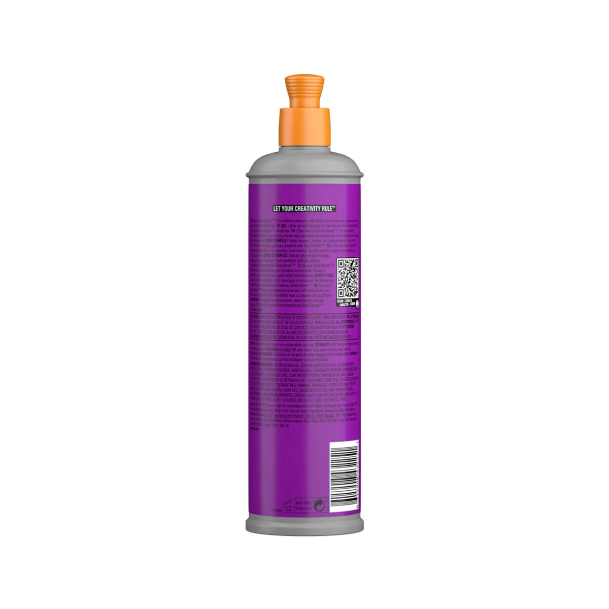 TIGI - Shampoo Restaurador Bed Head Serial Blonde 400 ml - Cabellos Rubios