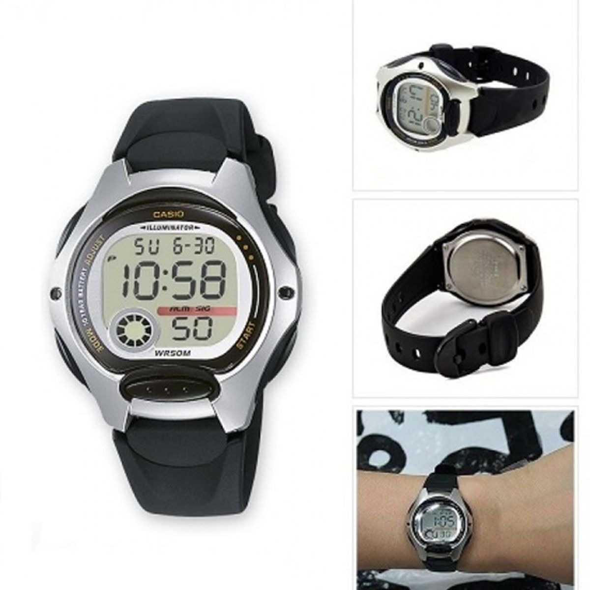 CASIO - RELOJ CASIO LW200-1AV PARA NIÑO DEPORTIVO DIGITAL