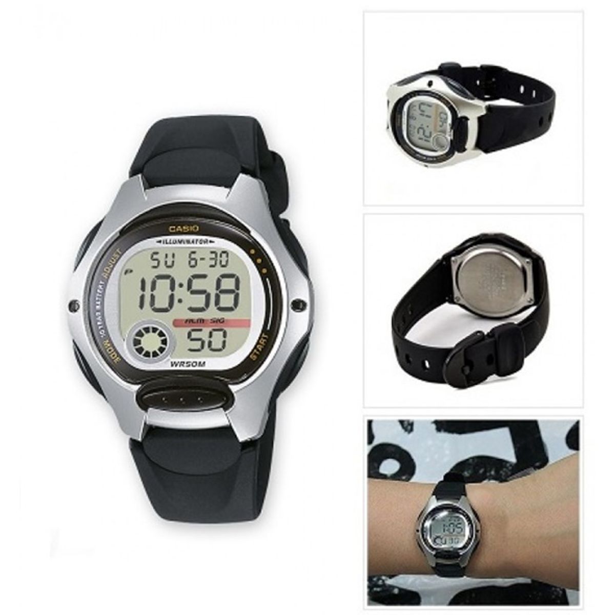 CASIO - RELOJ CASIO LW200-1AV PARA NIÑO DEPORTIVO DIGITAL