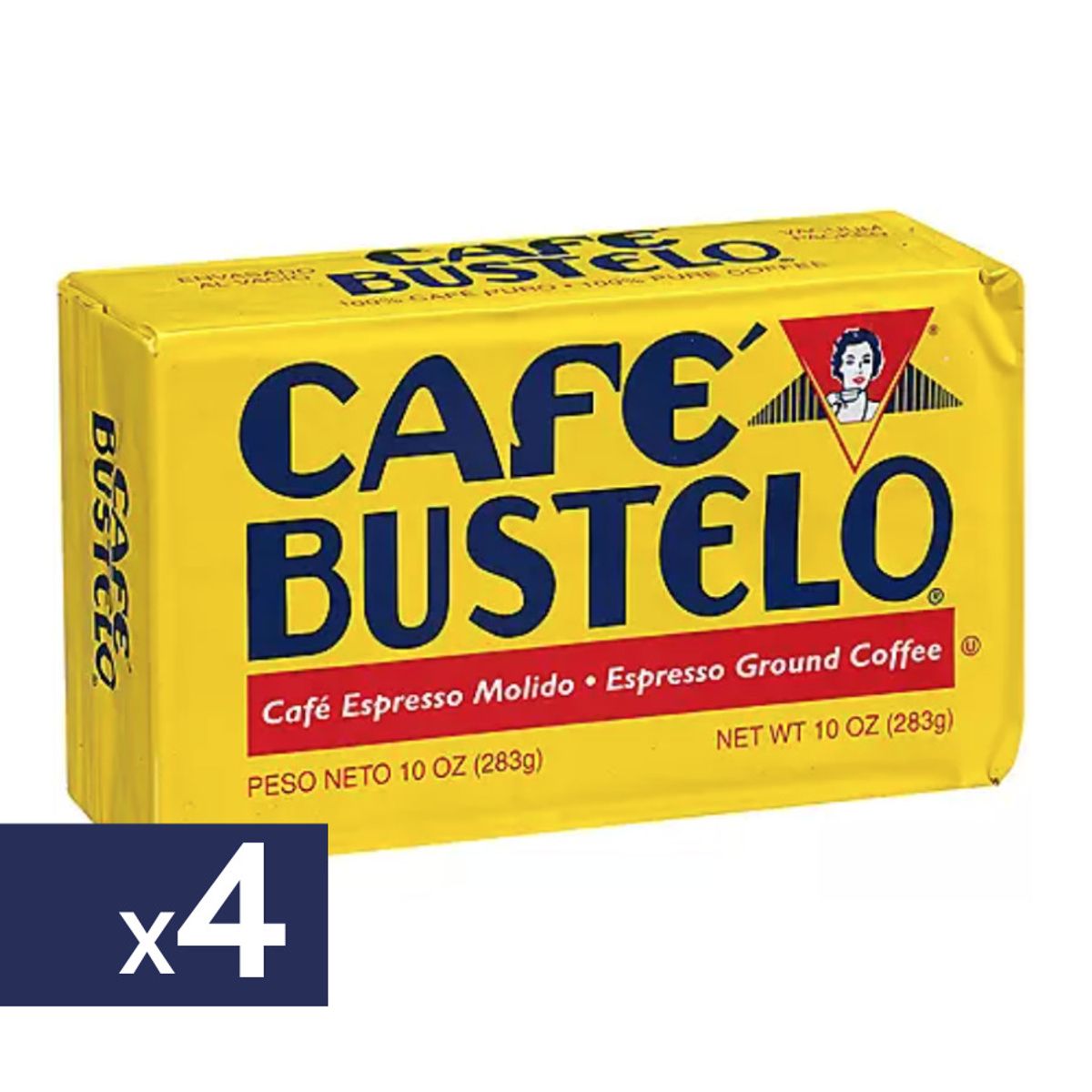 CAFE BUSTELO - Café Molido Bustelo 4 un x 283 g Kiosclub