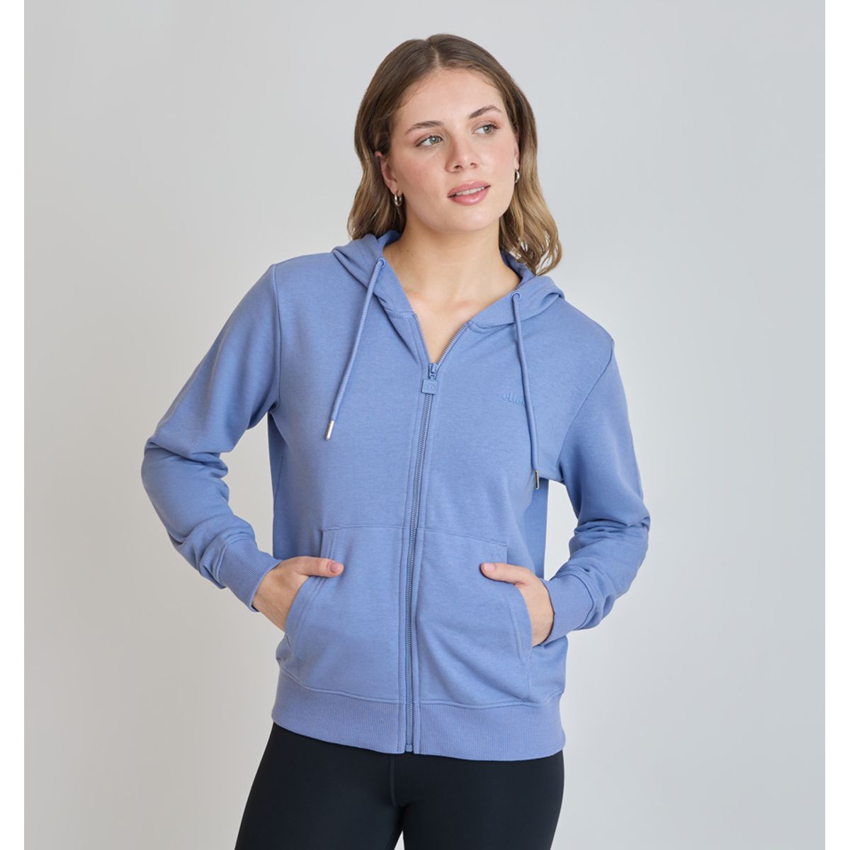ELLESSE - POLERON MUJER ELLESSE CELESTE AZUL PIEDRA
