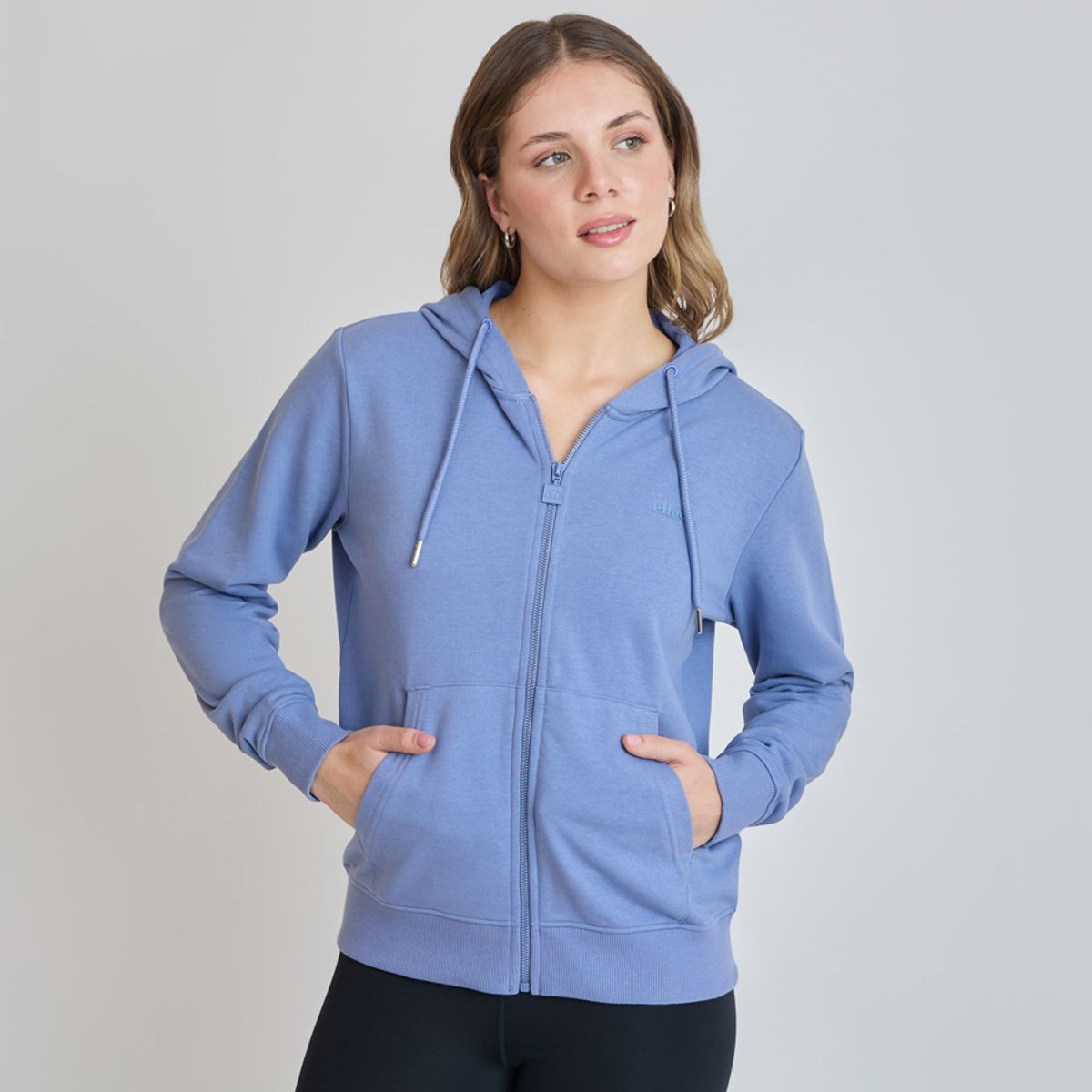 ELLESSE - POLERON MUJER ELLESSE CELESTE AZUL PIEDRA