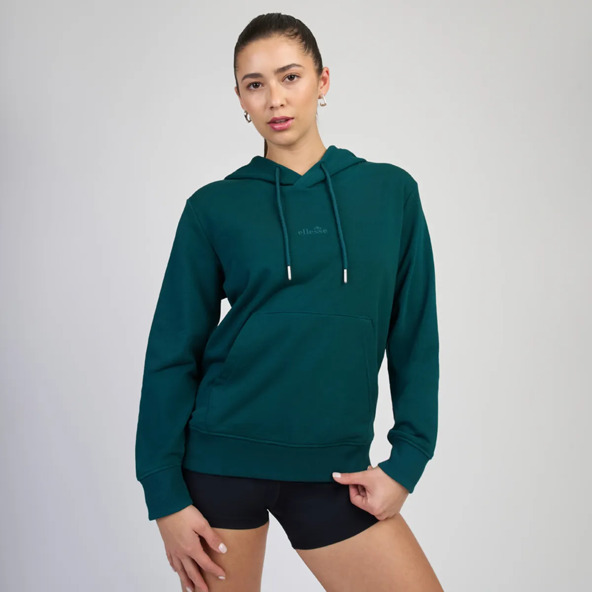 ELLESSE - POLERON MUJER ELLESSE CAROLINA VERDE OSCURO