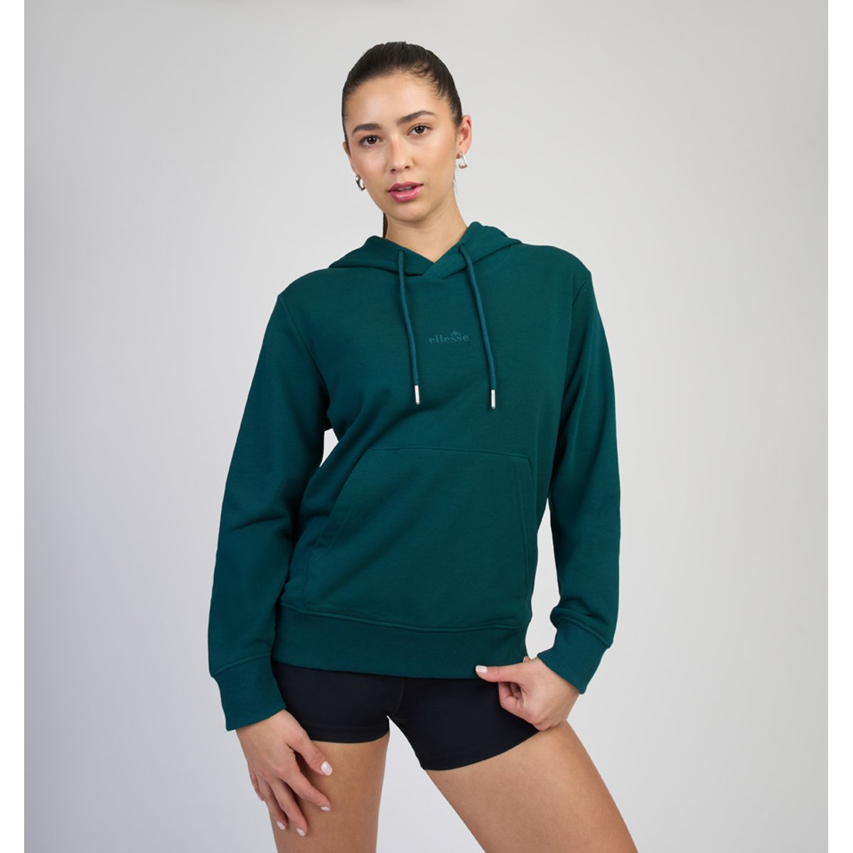 ELLESSE - POLERON MUJER ELLESSE CAROLINA VERDE OSCURO