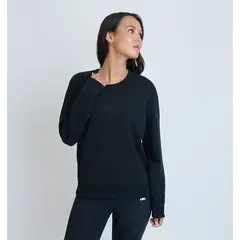 ELLESSE - POLERON MUJER CONSUELO NEGRO